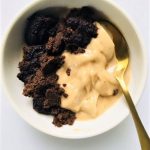 Crumbled Brownies with Nice Cream